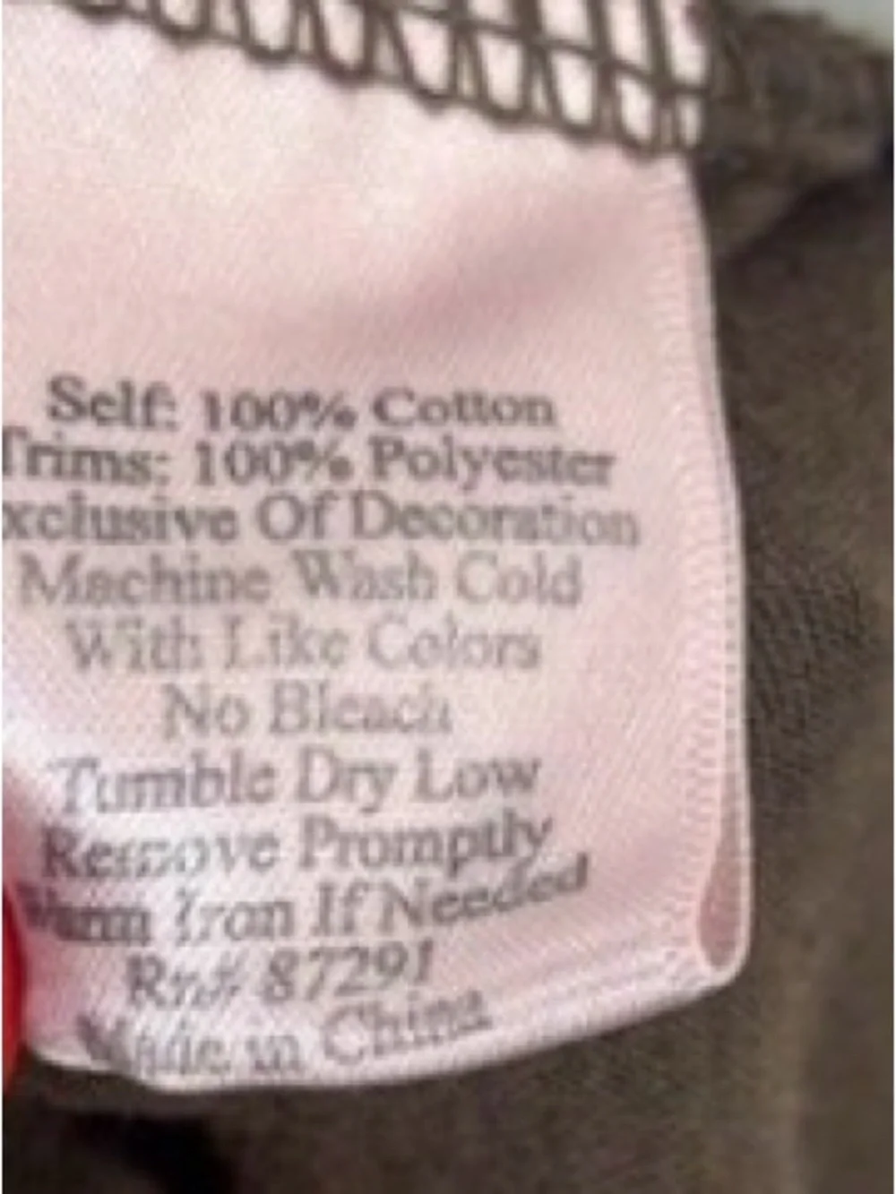 Johnny Was Brown Floral & Heart Embroidered V-Neck Long-Sleeve Dress - Picture 13 of 14